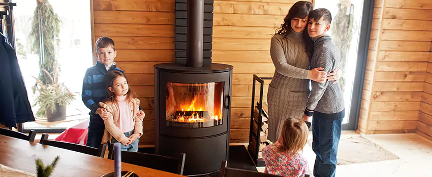 Morso Cast Iron Fireplace Insert Installation in Moraga, California